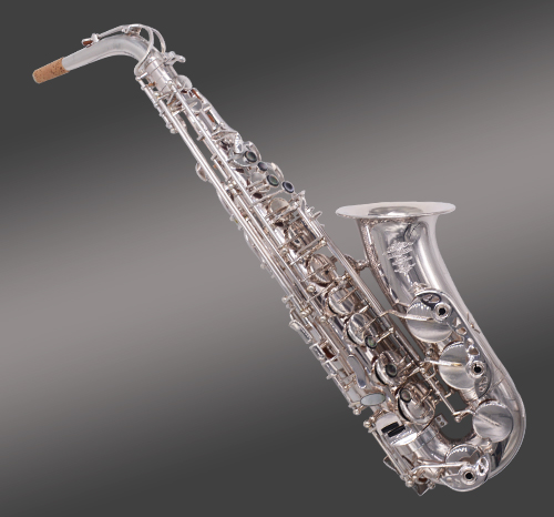 镀银中音萨克斯 镀银中音萨克斯