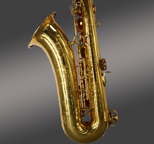 漆金次中音萨克斯 漆金次中音萨克斯