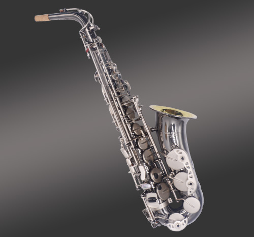 枪镍中音萨克斯 枪镍中音萨克斯