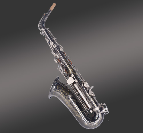 枪镍中音萨克斯 枪镍中音萨克斯