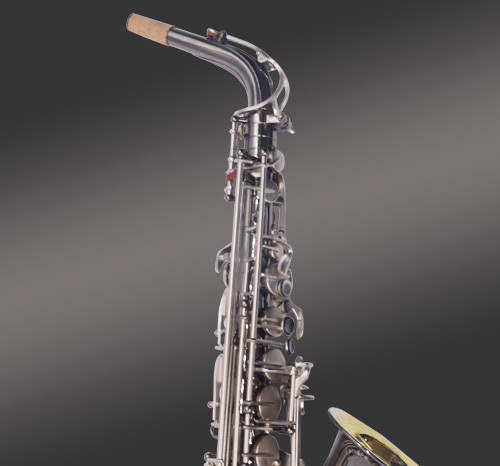 枪镍中音萨克斯 枪镍中音萨克斯