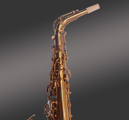 咖啡色中音萨克斯 咖啡色中音萨克斯